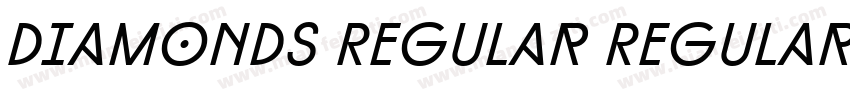 Diamonds Regular Regular字体转换